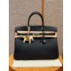 에르메스 Hermes Birkin 40cm Togo 89 noir/silver