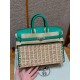 에르메스 Hermes Birkin Picnic 25cm Swift 6W Menthe/silver
