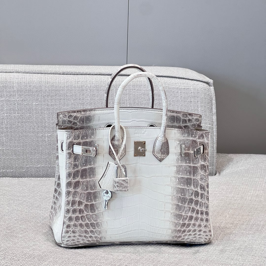 에르메스 Hermes Brikin 25cm Himalaya/silver