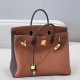 에르메스 Hermes Brikin 40cm Germany Leather 37 Gold and 46 Ebene/gold