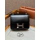 에르메스 Hermes Constance 24cm Box ck89 Noir/silver