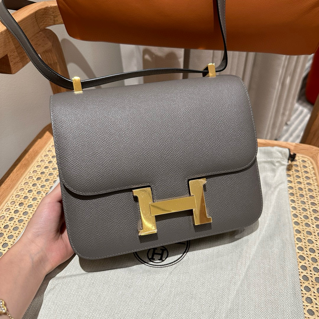 에르메스 Hermes Constance 24cm Epsom 0L Girs Meyer/gold