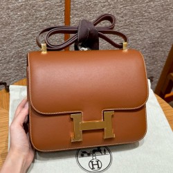 에르메스 Hermes Constance 24cm Swift 37 Gold/gold