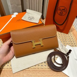 에르메스 Hermes Constance to go 20cm Epsom 37 Gold/gold