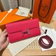 에르메스 Hermes Constance to go 20cm Epsom i6 Rose extreme/Lizard silver Croco