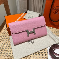 에르메스 Hermes Constance to go 20cm Epsom X9 Mauve Sylvestre/silver