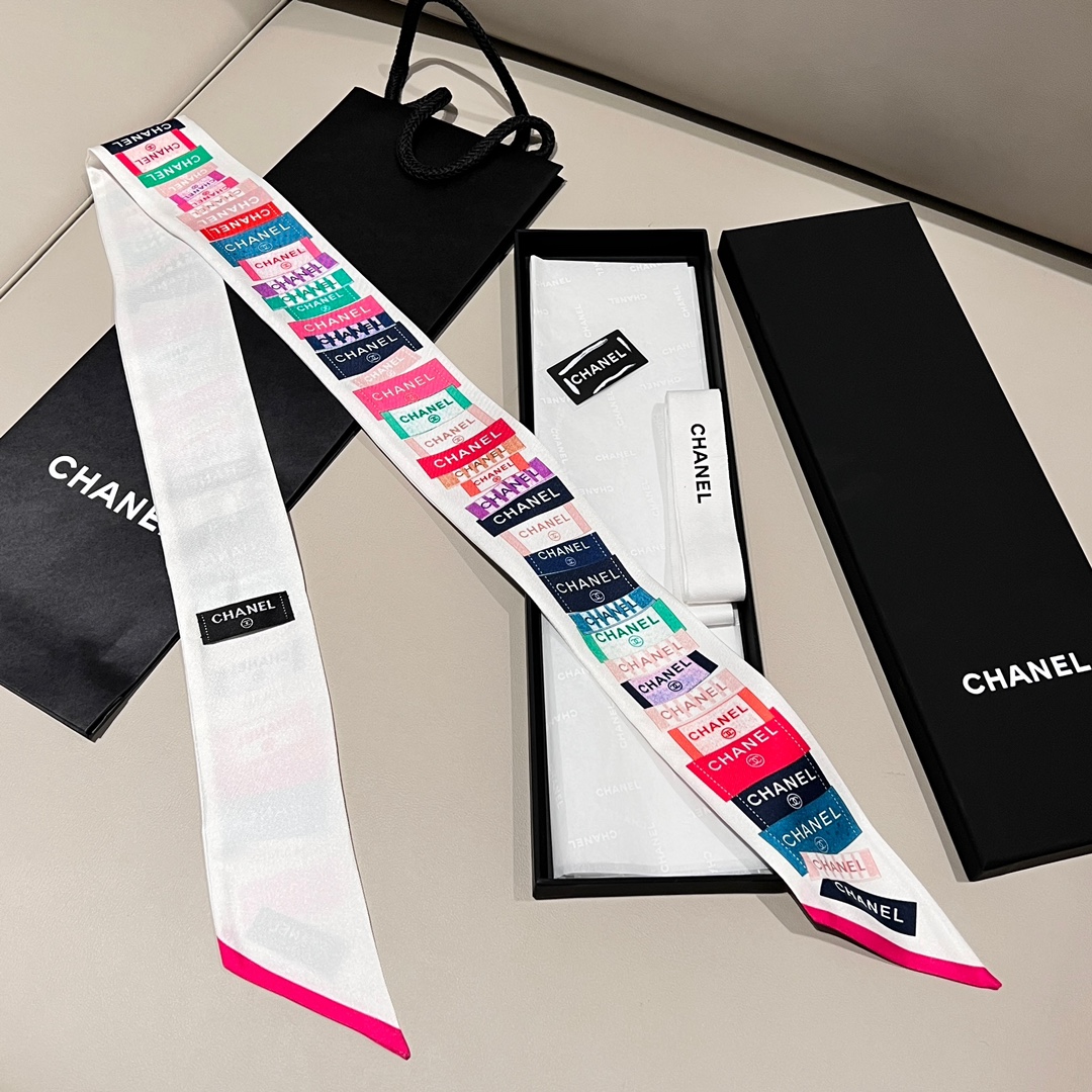 샤넬 CHANEL 실크 트윌리 120×6CM