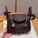 에르메스 Hermes Mini Lindy 19cm Swift OG Rouge Sellier/gold