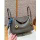에르메스 Hermes Lindy 26cm Clemence 8F Girs etain/gold