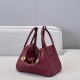 에르메스 Hermes Lindy 26cm Evercolor 55 Rouge H/gold