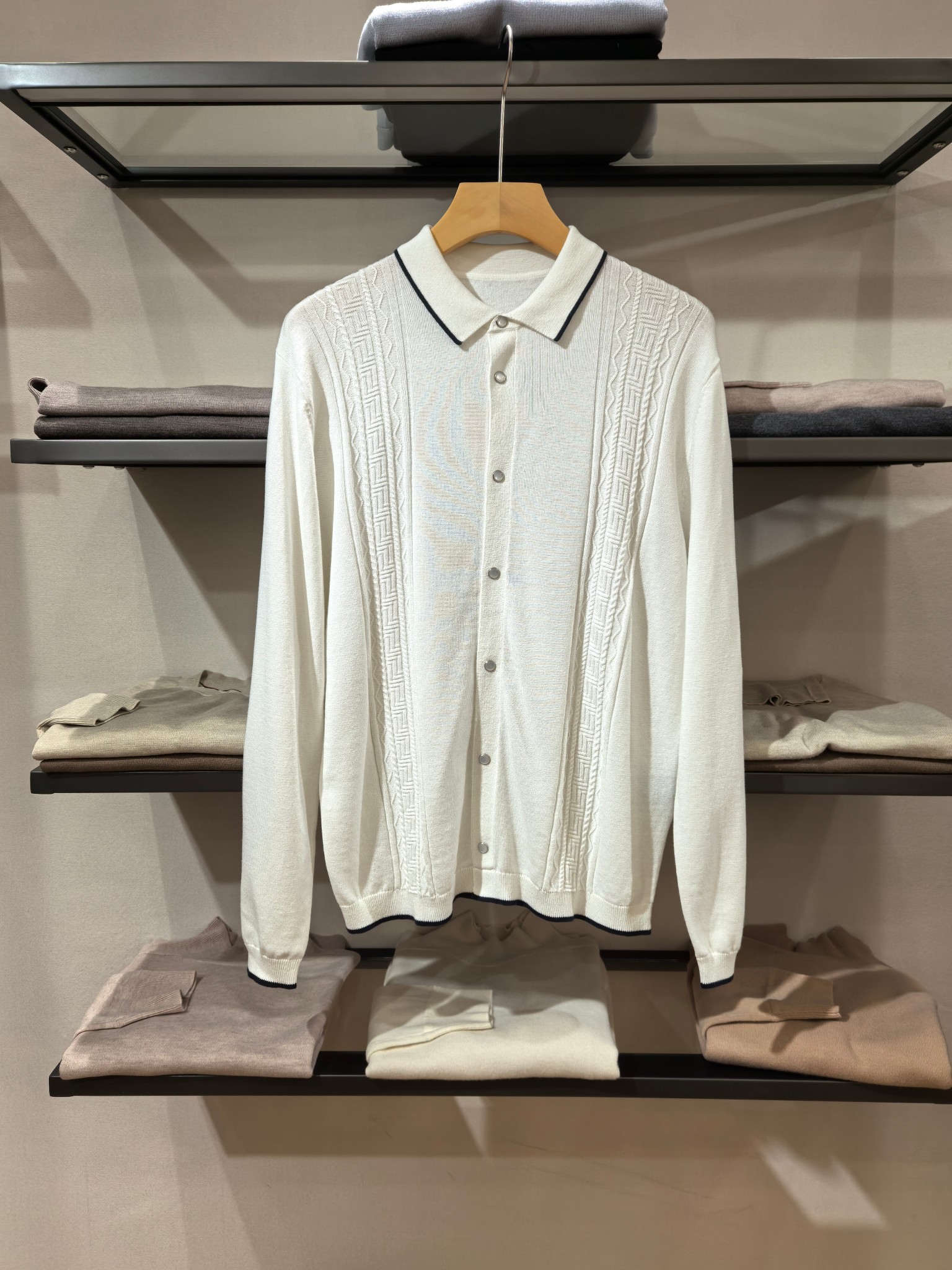 브루넬로 쿠치넬리 Brunello Cucineli 긴팔 티셔츠