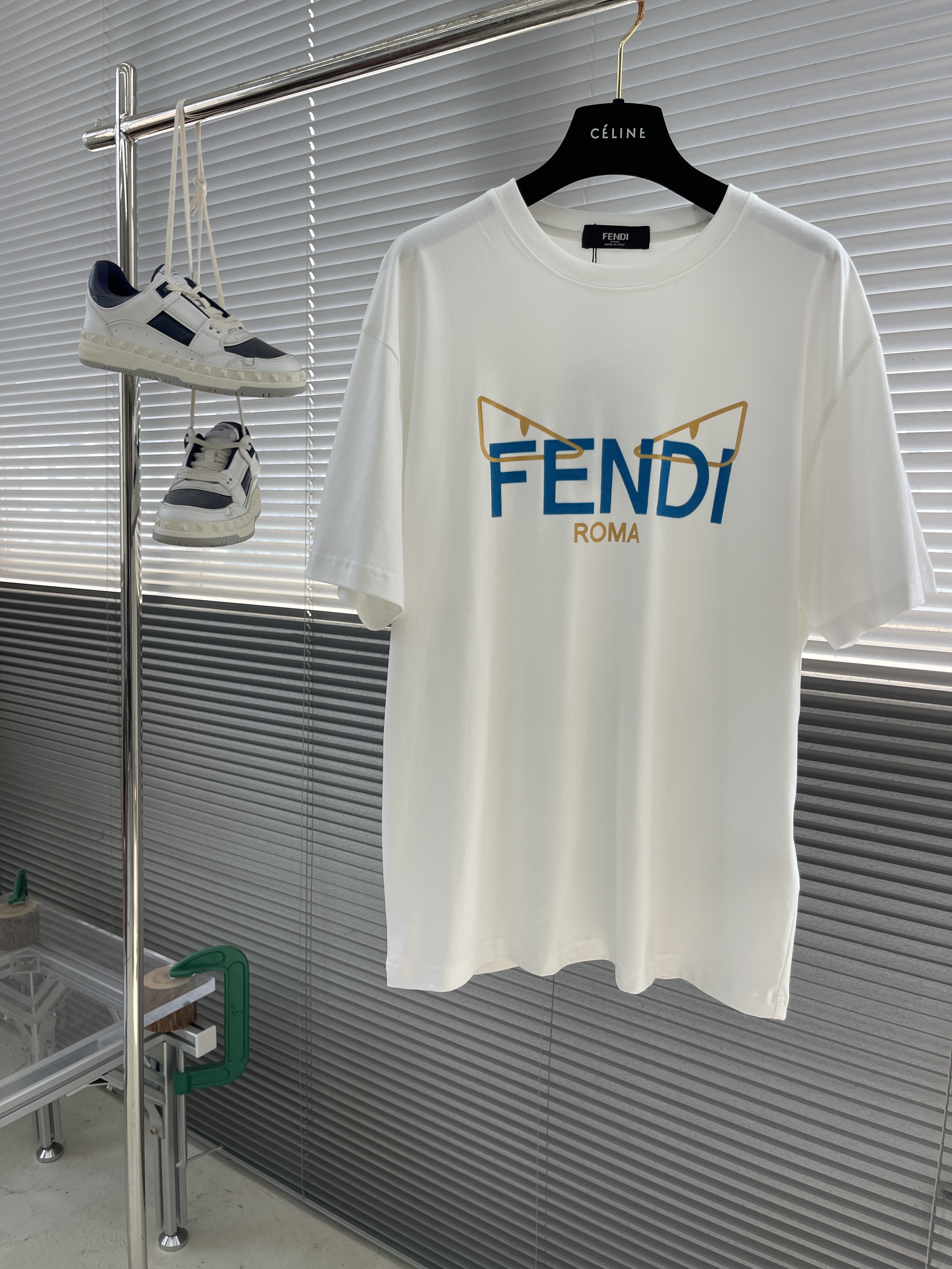 펜디 FENDI 반팔 티셔츠