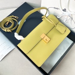 프라다 Prada 1BN023 Soft Sound 탑 핸들백 28CM
