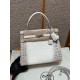 에르메스 Hermes Kelly 25cm Niloticus Himalaya/silver