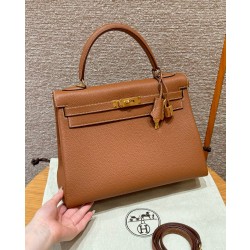 에르메스 Hermes Kelly 32cm Togo 37 Gold/gold