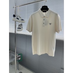 프라다 Prada 반팔 폴로 셔츠