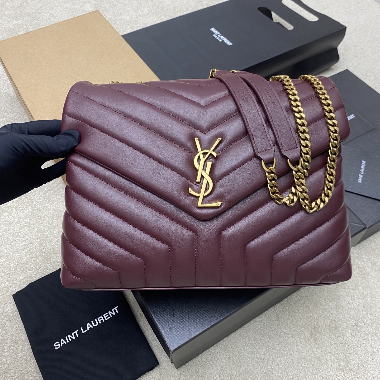 생로랑 Saint laurent/YSL 392288 LOULOU 크로스 백 32CM