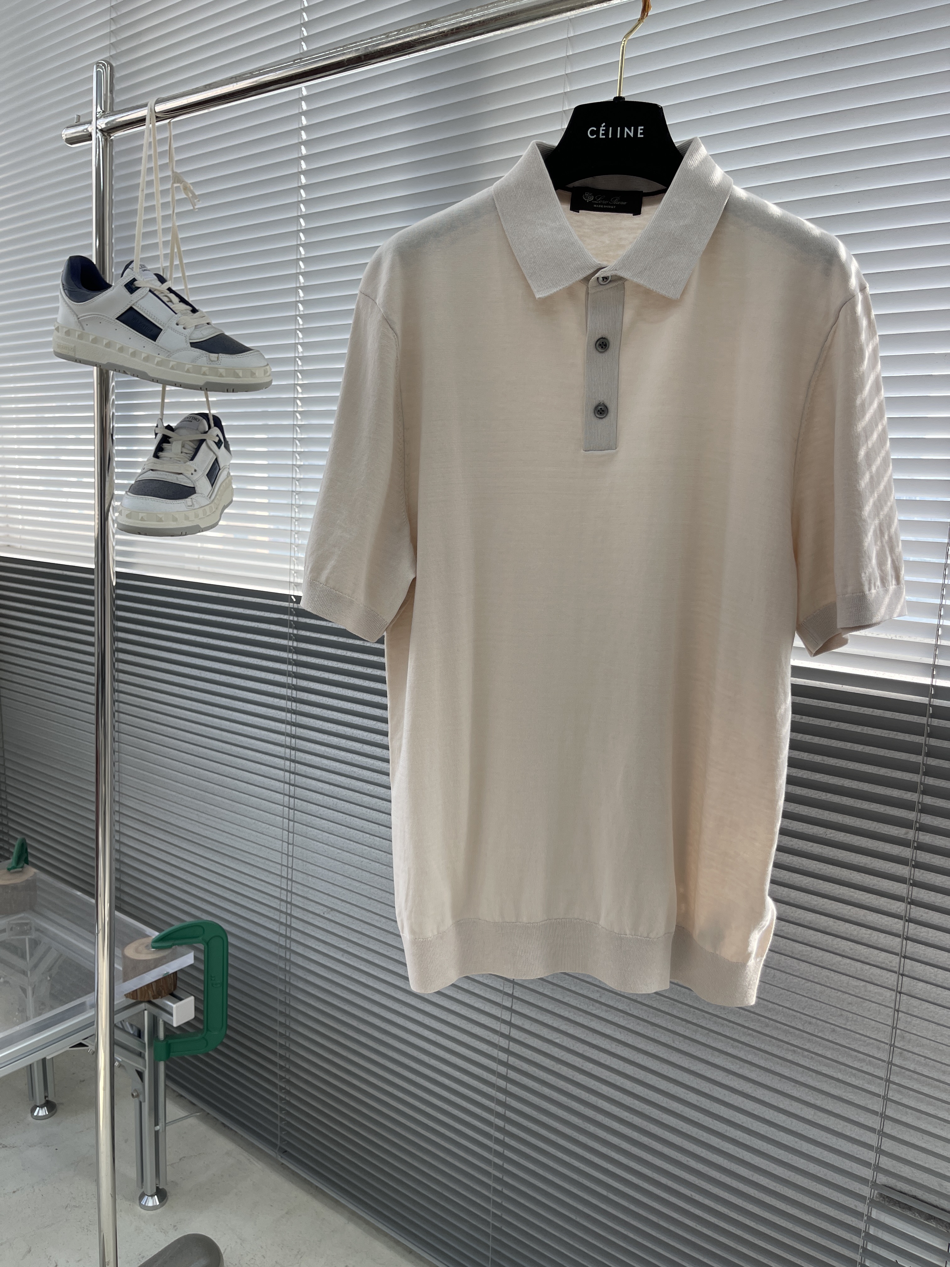 로로피아나 Loro Piana 반팔 폴로 셔츠