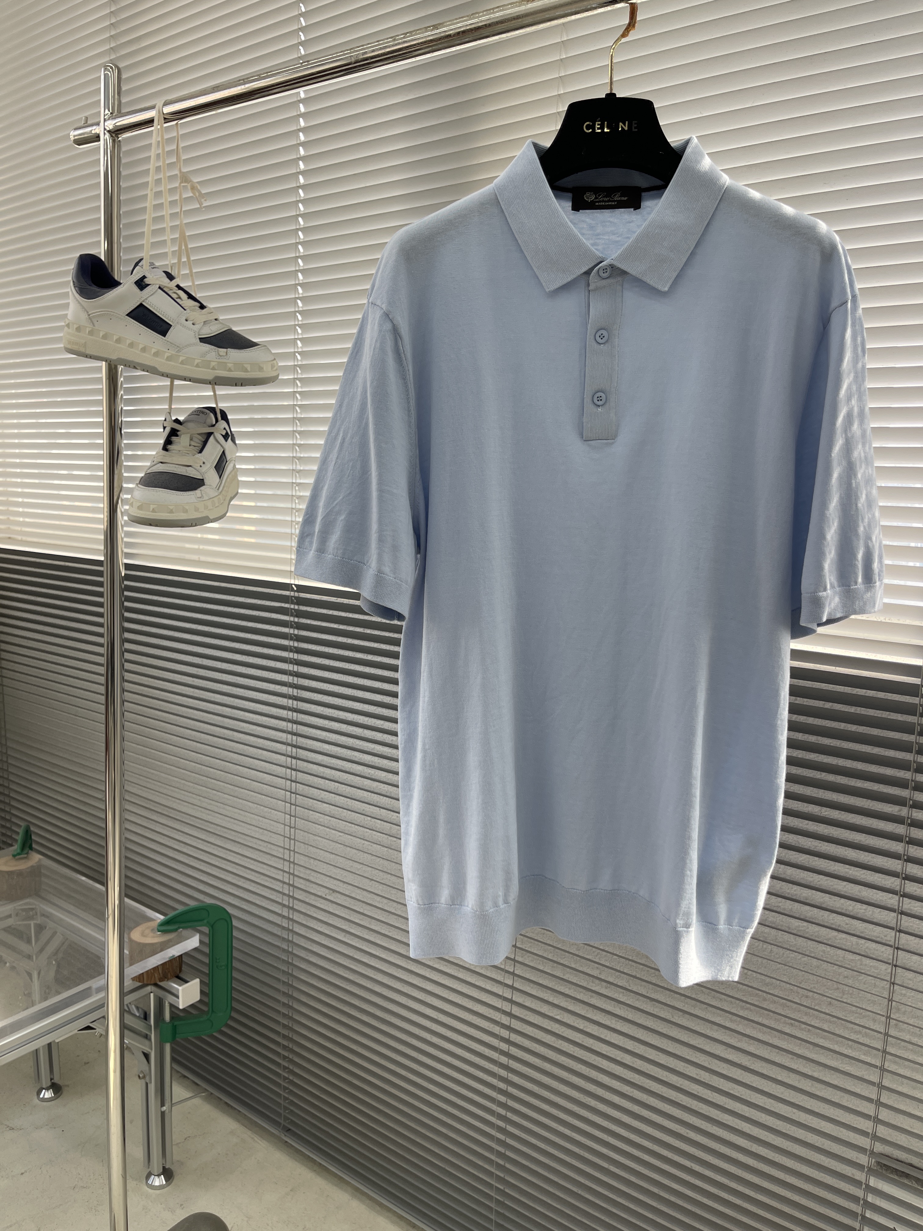 로로피아나 Loro Piana 반팔 폴로 셔츠