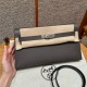 에르메스 Hermes Kelly elan 27cm Madame 8F Gris Etain/silver