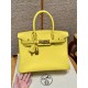 에르메스 Hermes Birkin 30cm Swift 9R Lime/gold
