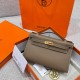 에르메스 Hermes Kelly Pochette Epsom 18 Etoupr/gold