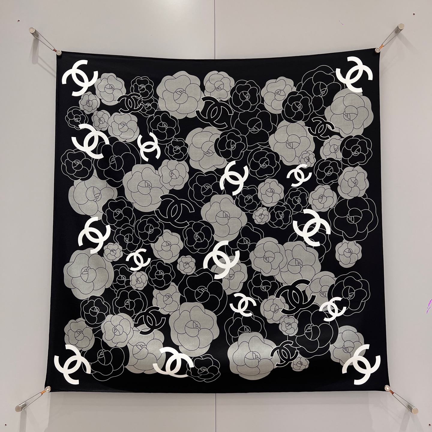 샤넬 CHANEL 스카프 90×90CM