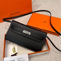에르메스 Hermes Kelly to go Germany Leather 89 Noir/silver