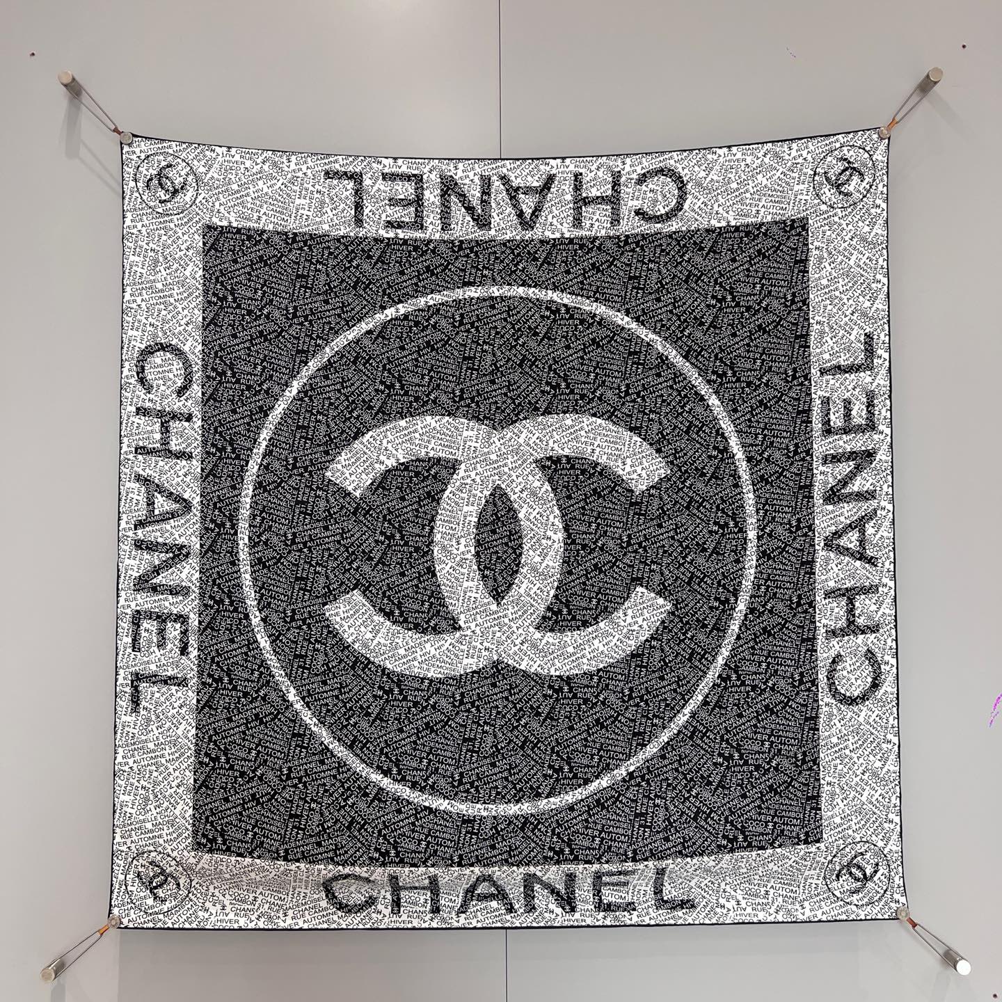 샤넬 CHANEL 스카프 90x90cm