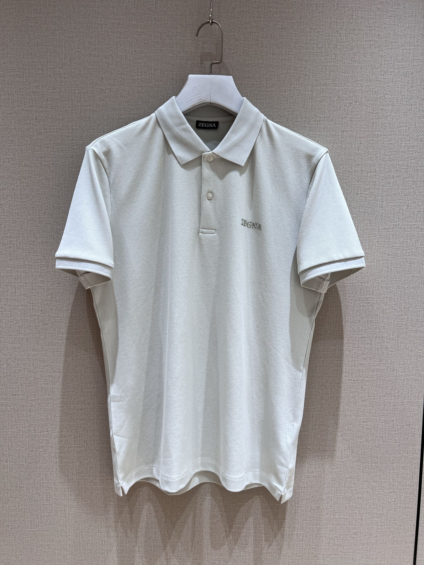 제냐 Zegna 반팔 폴로 셔츠