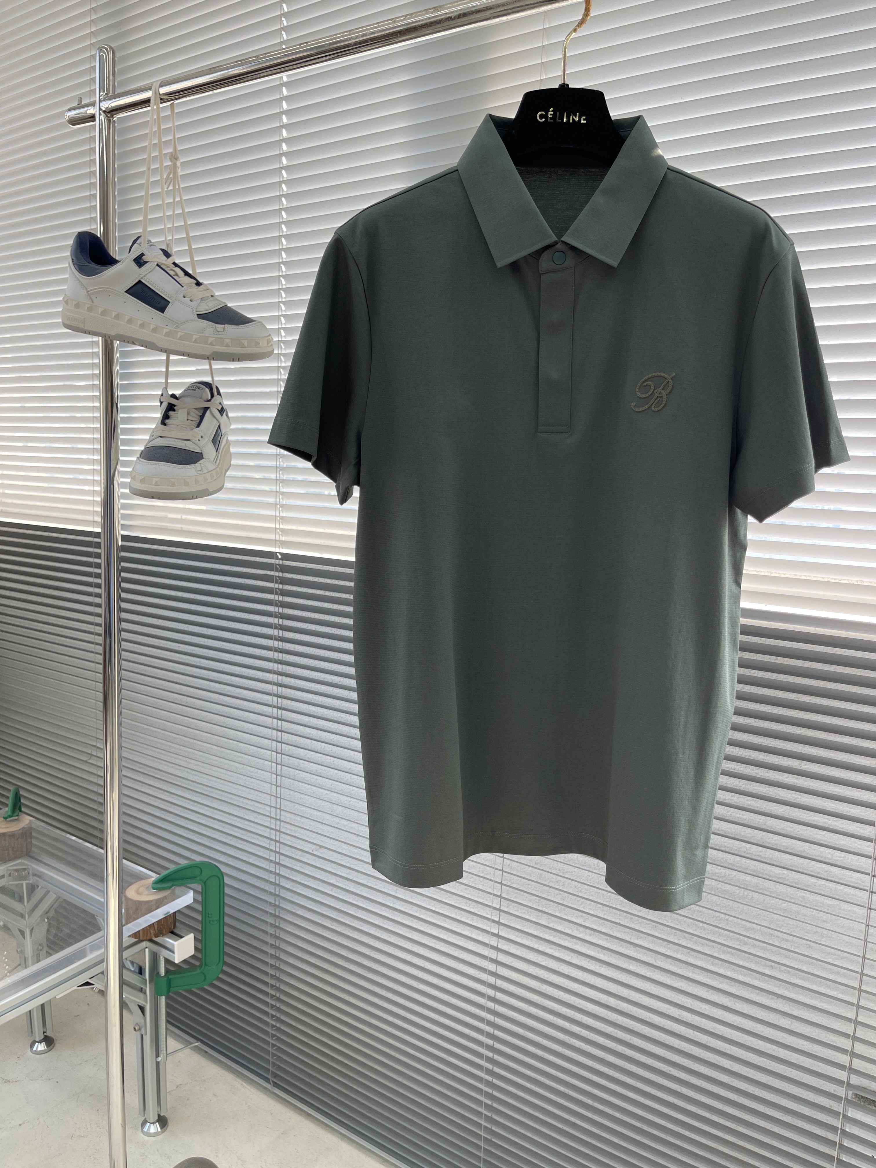 브리오니 Brioni 반팔 폴로 셔츠