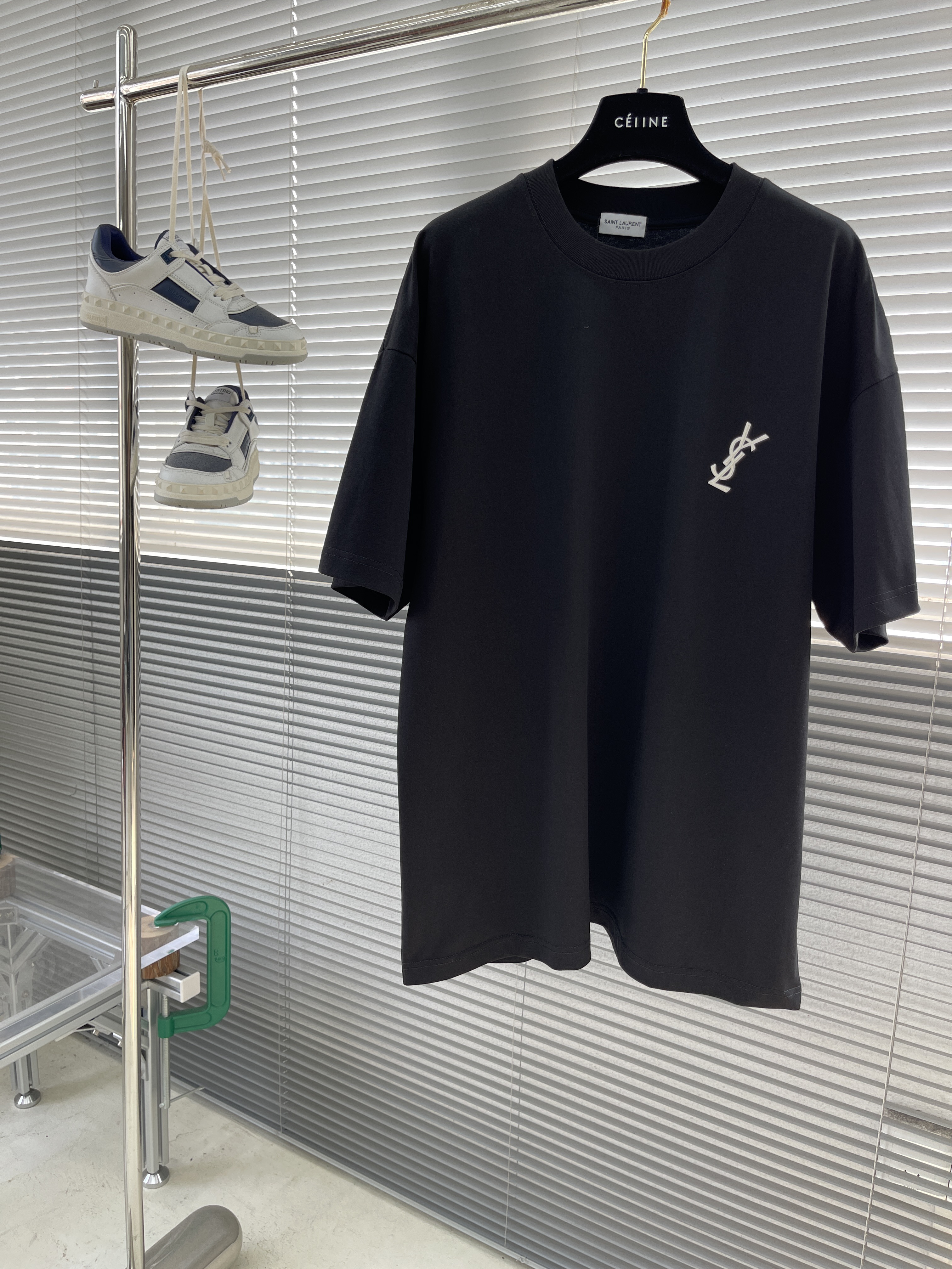 생로랑 Saint Laurent 반팔 티셔츠