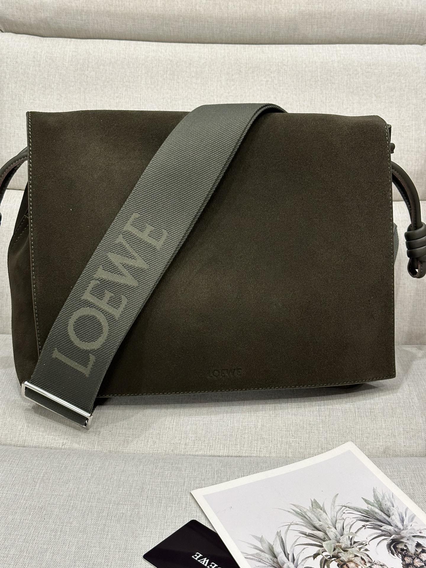 로에베 Loewe 36037 Flamenco satchel 34cm