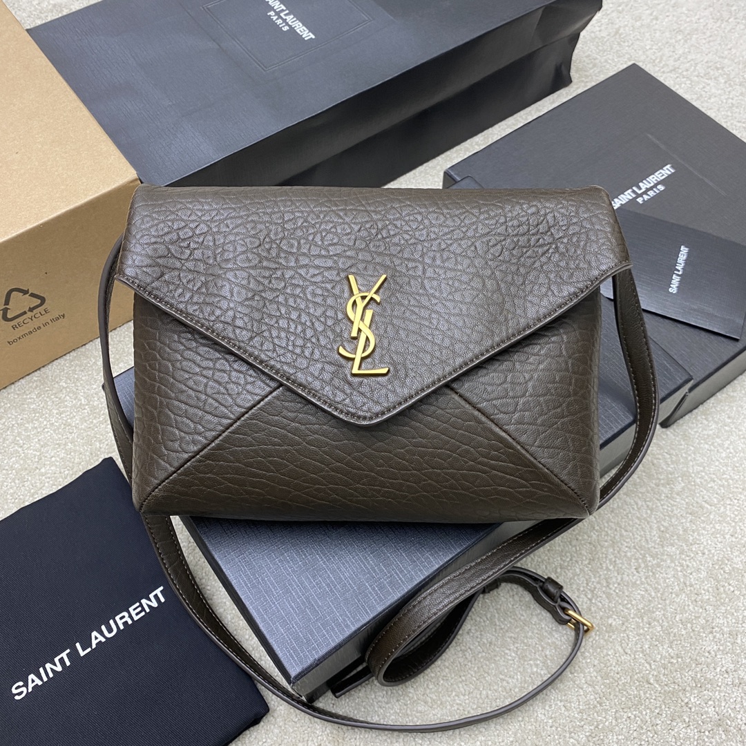생로랑 Saint laurent/YSL 801490 Envelope Strap Pouch 23cm