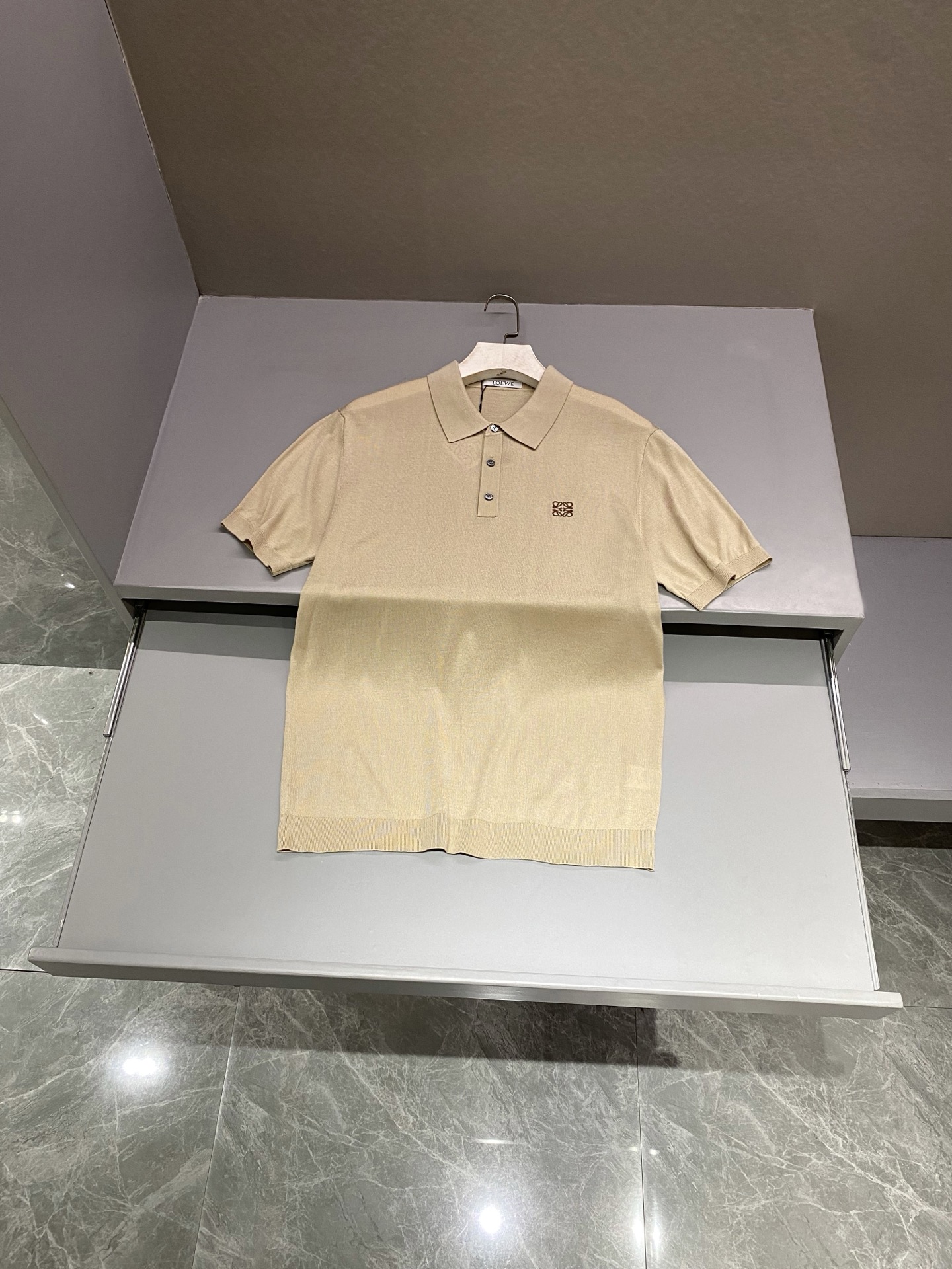 로에베 LOEWE 반팔 폴로 셔츠