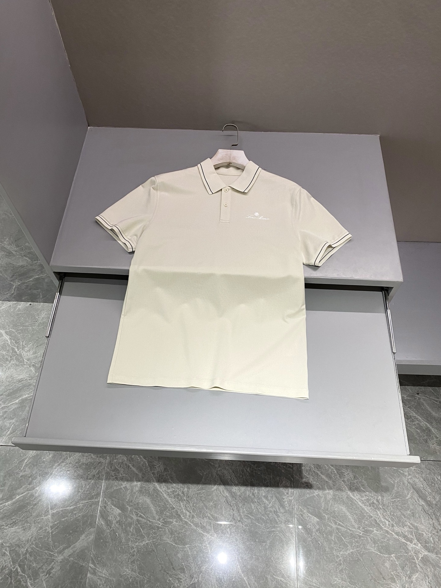 로로피아나 Loro Piana 반팔 폴로 셔츠