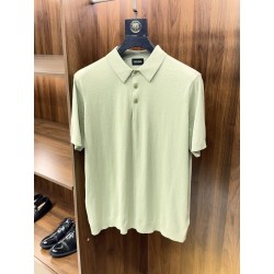 제냐 Zegna 반팔 폴로 셔츠