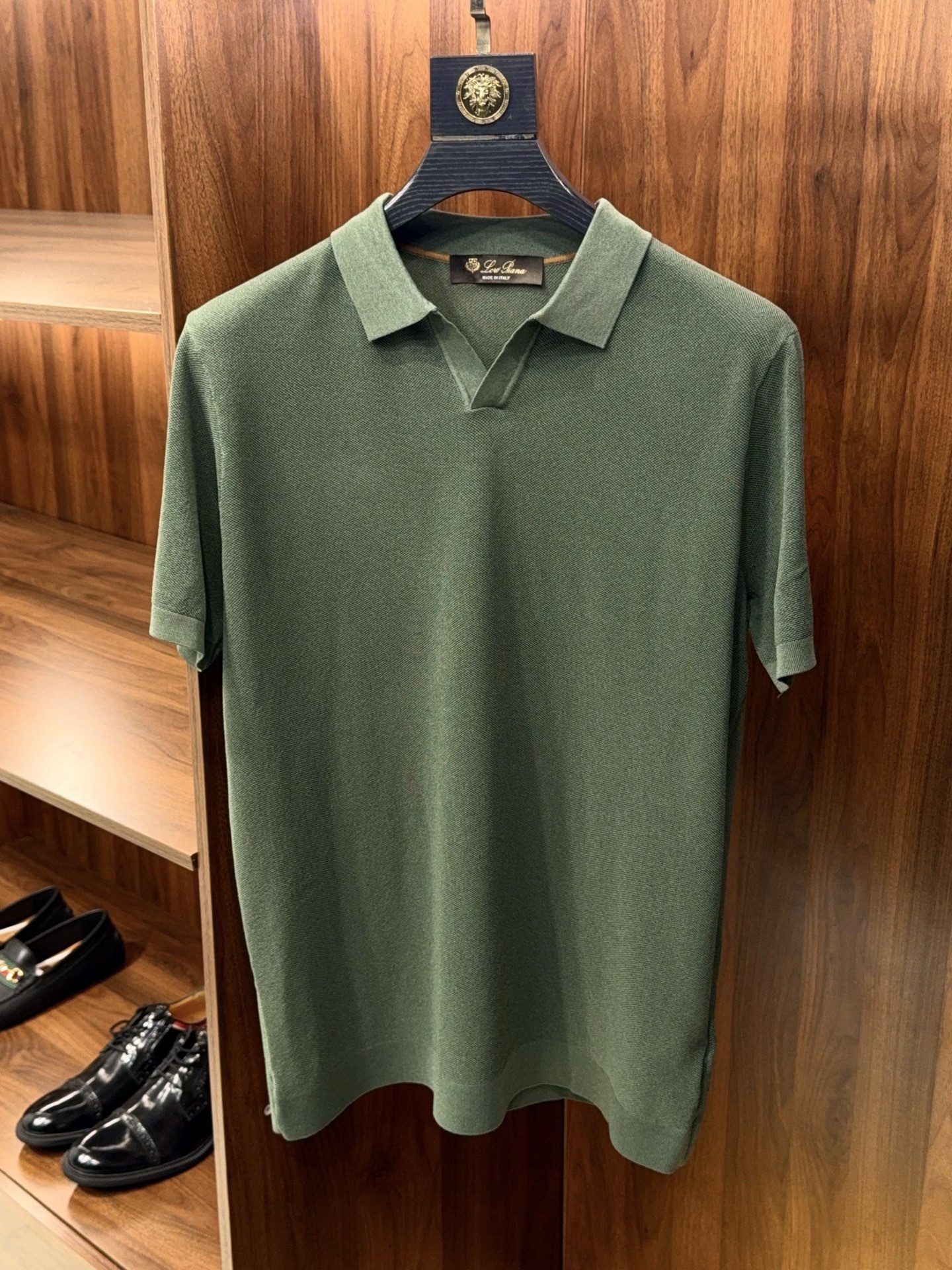 로로피아나 Loro Piana 반팔 폴로 셔츠