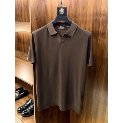 로로피아나 Loro Piana 반팔 폴로 셔츠