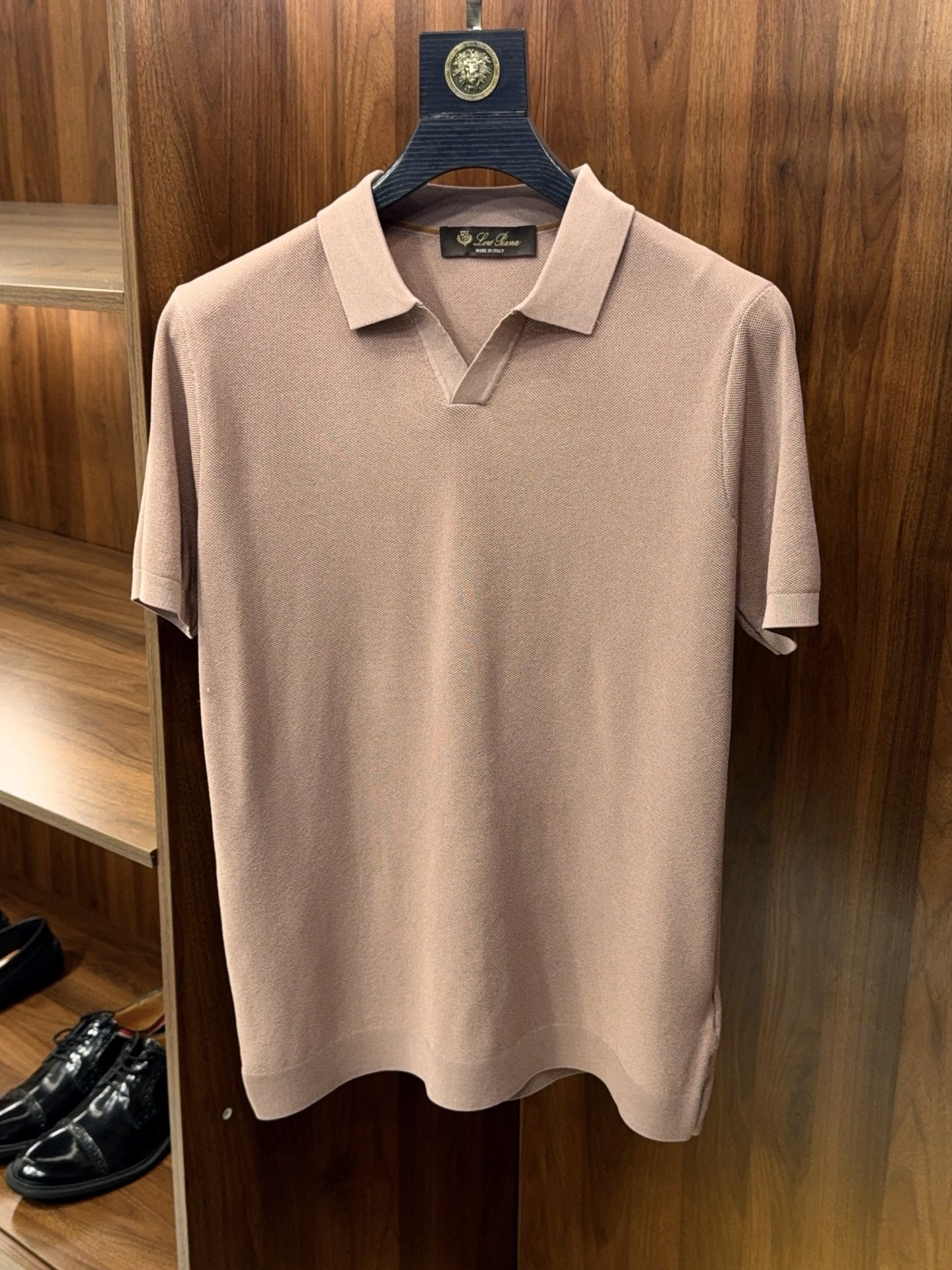 로로피아나 Loro Piana 반팔 폴로 셔츠