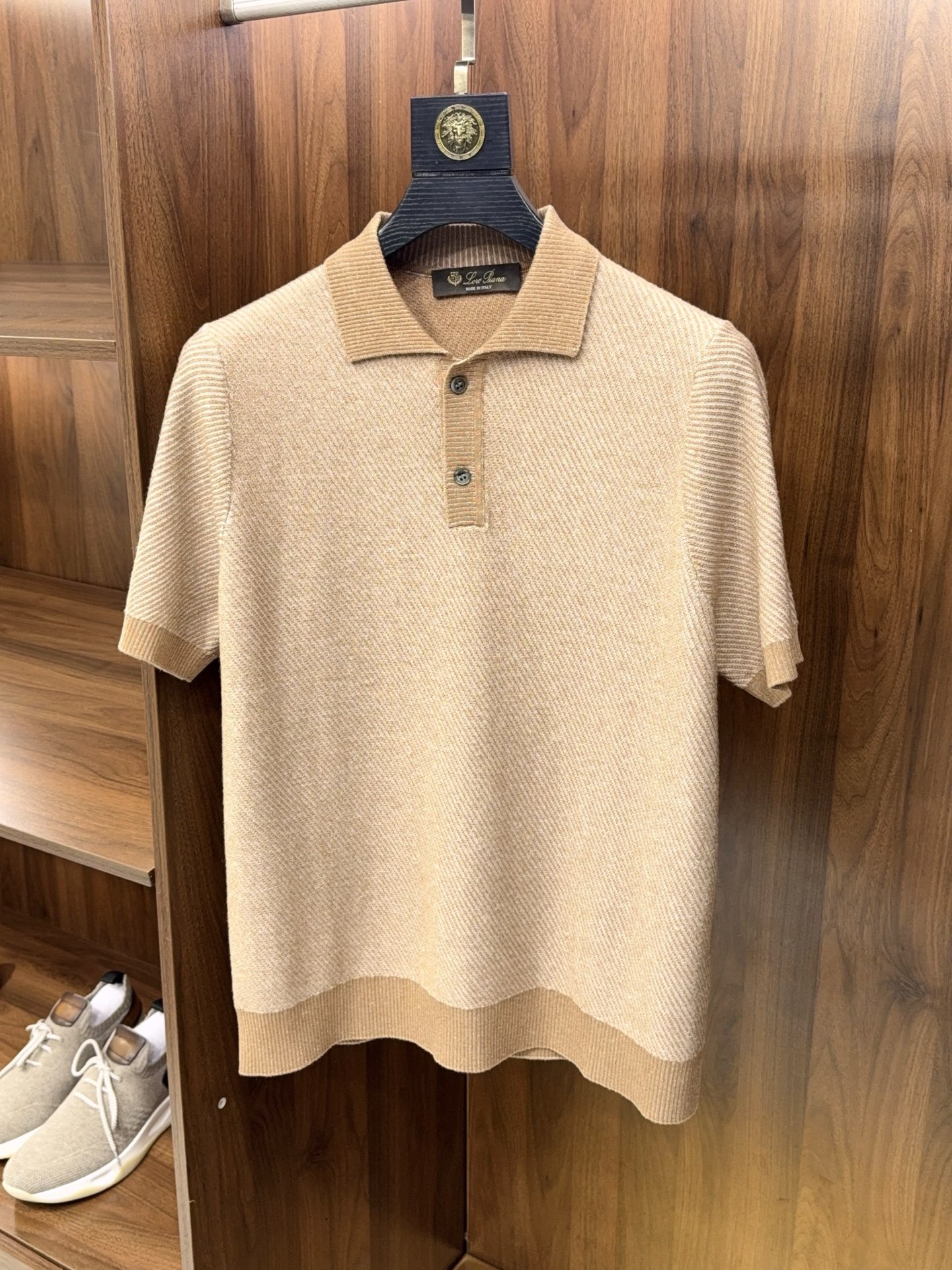 로로피아나 Loro Piana 반팔 폴로 셔츠