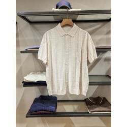 브루넬로 쿠치넬리 Brunello Cucineli 반팔 폴로 셔츠