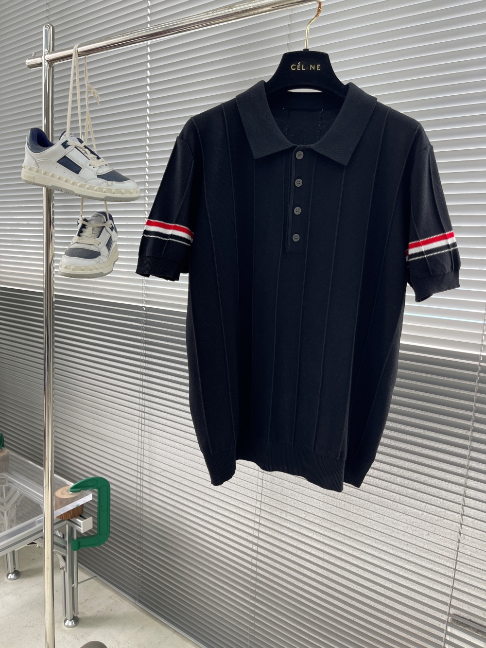 톰브라운 Thom Browne 반팔 폴로 셔츠