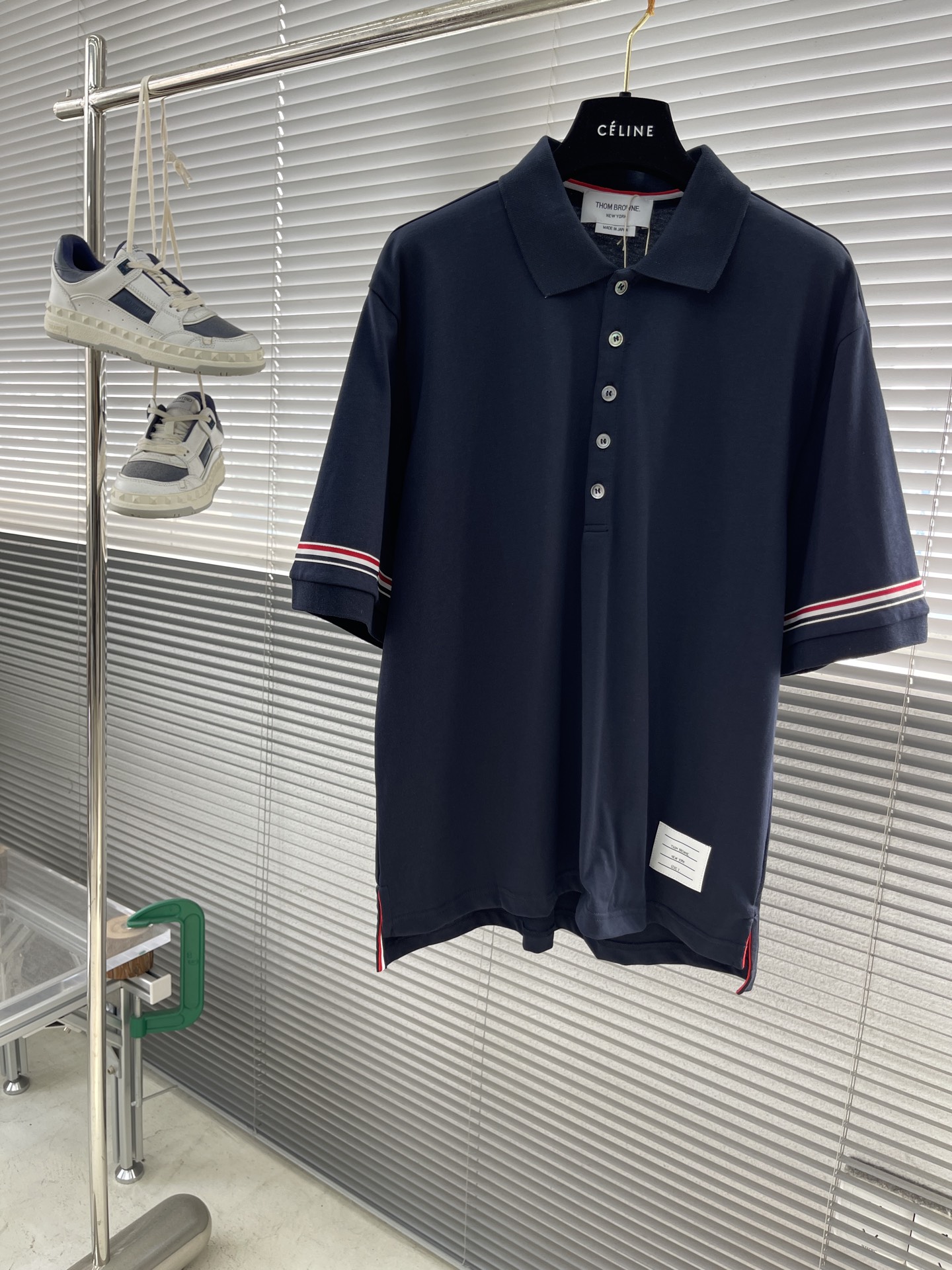 톰브라운 Thom Browne 반팔 폴로 셔츠