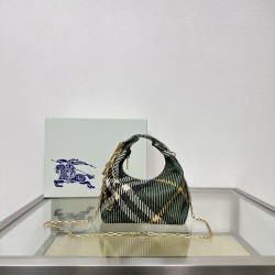 버버리 Burberry 0421 MINI Peg 탑 핸들백