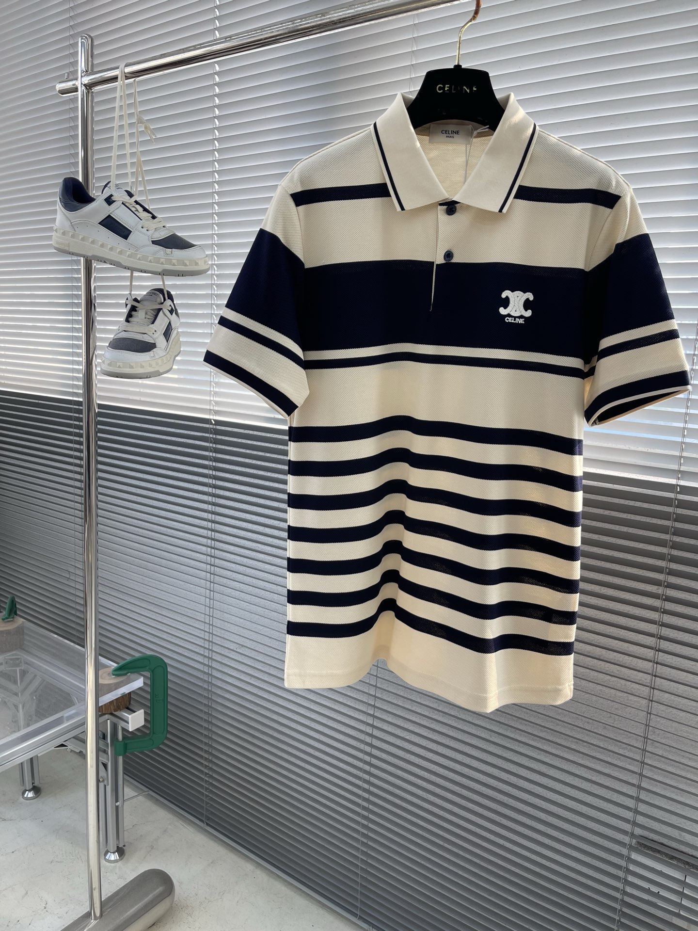 셀린느 CELINE 반팔 폴로 셔츠