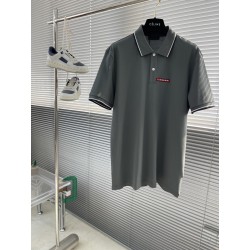 프라다 Prada 반팔 폴로 셔츠
