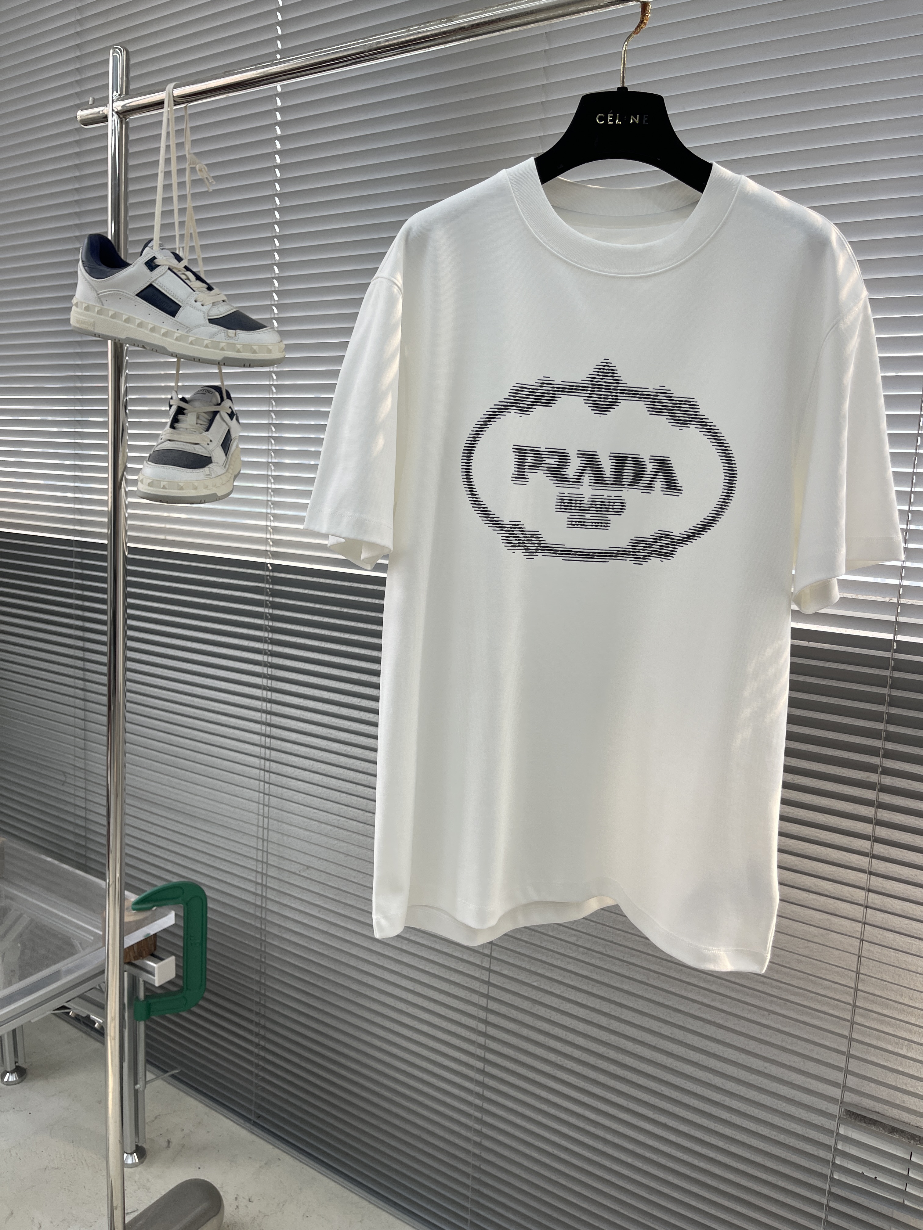 프라다 Prada 반팔 티셔츠