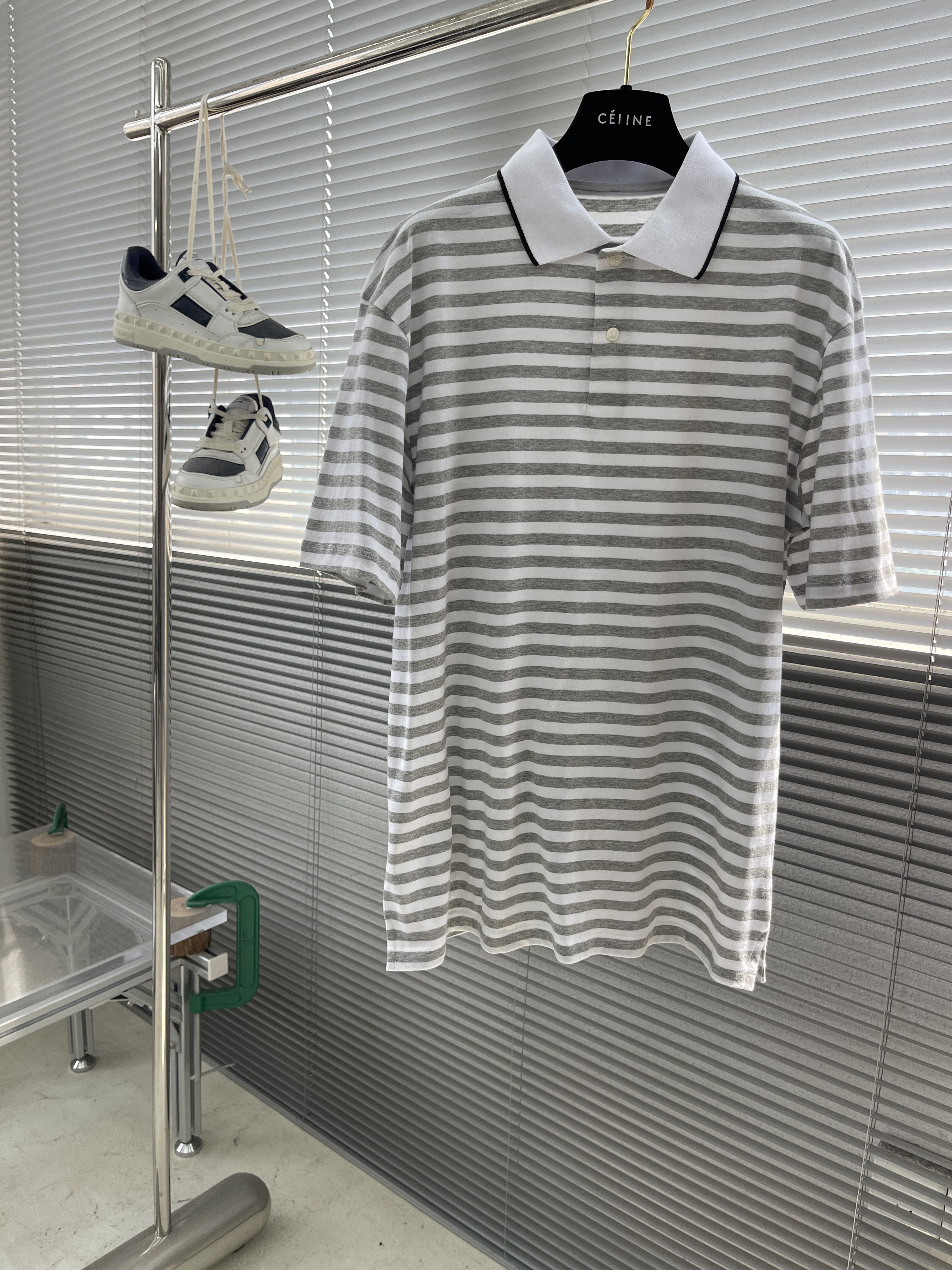 로로피아나 Loro Piana 반팔 폴로 셔츠