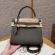 에르메스 Hermes Kelly 25cm Togo 8F Etain/gold